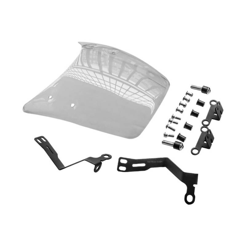 Motorrad Spoiler Motorradzubehör Windschutzscheibe Windschutz Scheinwerfer Verkleidung Deflektor Carbon Fiber Für R Neun T RNineT R9T R 9T 2014-2022 von KKIXAPM