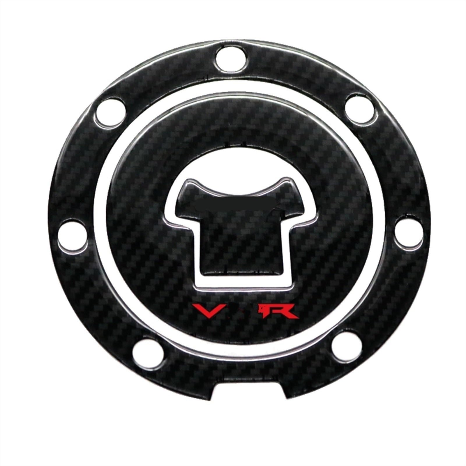 KKMNAIF Kniepads Aufkleber Carbon-Look Motorrad Gas Öl Tankdeckel Abdeckung Aufkleber Carbon Faser Aufkleber Schützen Für Interceptor Für VFR VFR800 1988-2009 Motorrad Tank Aufkleber von KKMNAIF