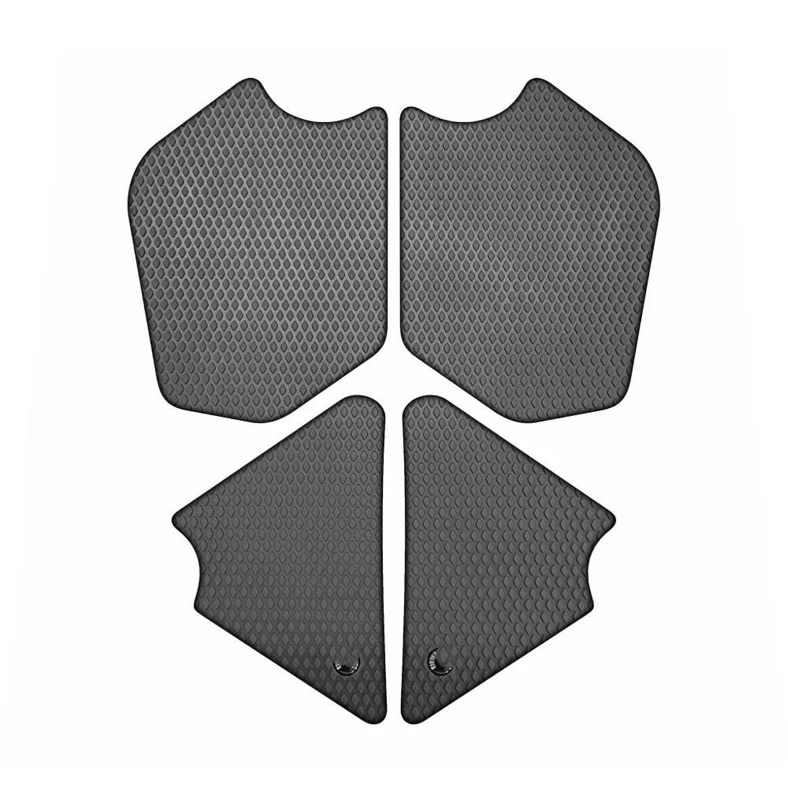 KKMNAIF Motorrad Anti Rutsch Aufkleber Motorrad Tank Traktion Pad Anti Slip Aufkleber Gas Knie Grip Schutz Für MSX125 Grom 2021 2022 2023 Stück Tankpad Motorrad von KKMNAIF