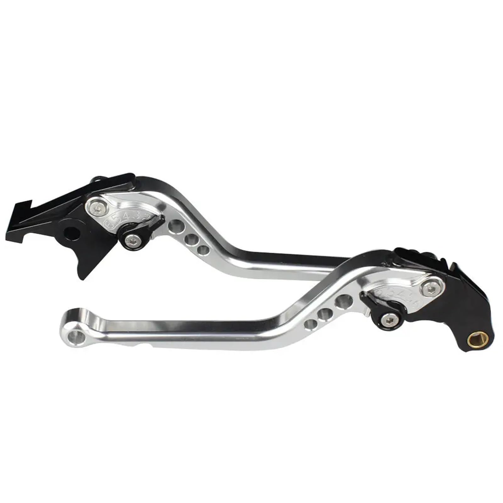 KKMNAIF Motorrad-Kupplungs Für Kawasaki Für ZRX 1100 1200 1999-2007 Motorrad Kupplung Bremshebel Aluminium Einstellbare Griff Zubehör Lenker Bremsvorrichtung Griffer(Long-13) von KKMNAIF