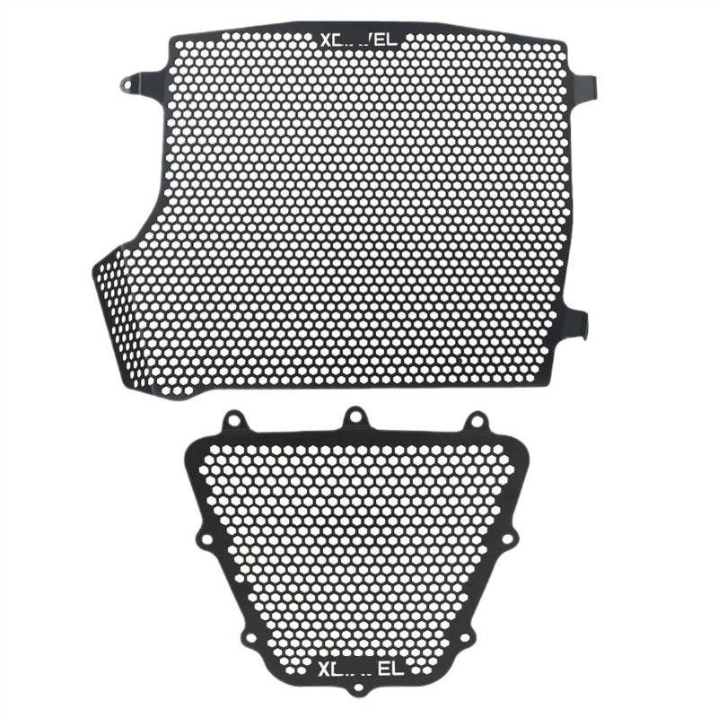 KKMNAIF Motorrad Radiator Grille Guard Protection Cover Motorradzubehör Für Ducati Für XDiavel S Nera Dark Dark 2016-2024 2017 2018 2019 2020 Kühlergrillschutzabdeckung Motorrad zubehör(2) von KKMNAIF