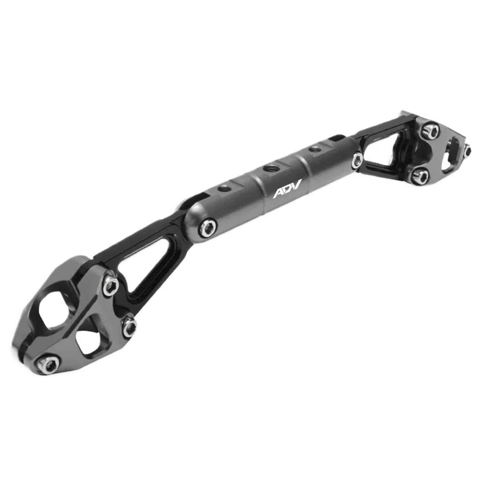 KKMNAIF Motorrad-Stabilisatorstange Für ADV150 ADV350 Zubehör Motorrad CNC Aluminium Balance Bar Lenker Querstange Telefon Halter Lenkerstrebe Motorrad(2) von KKMNAIF