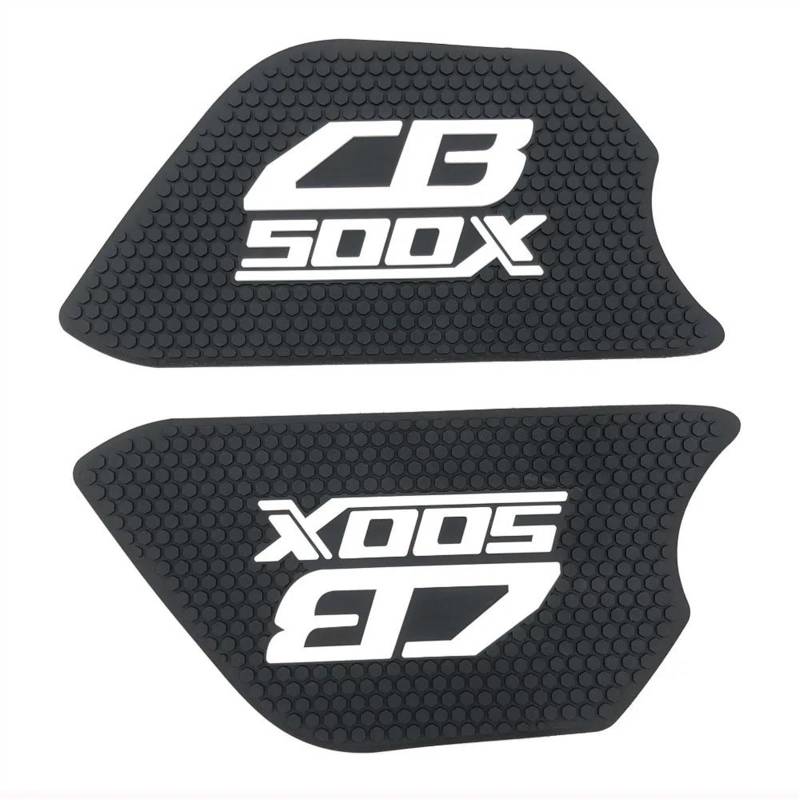 KKMNAIF Motorrad Tank Pads Für CB500X CB 500 X 2019-2022 Motorrad Gas Tank Slip Aufkleber Seite Knie Kraftstoff Tank Anti Slip Grip Pads Motorrad Anti Rutsch Aufkleber von KKMNAIF