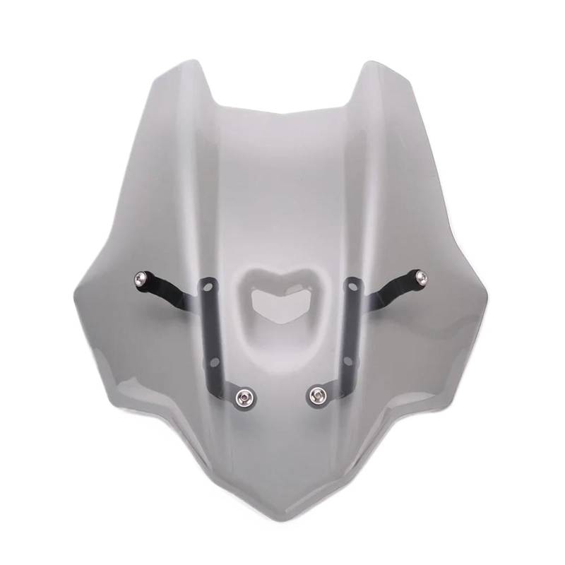 KKMNAIF Motorrad Windschutzscheiben Motorrad Windschutzscheibe Windschutz Windabweiser Für FZ10 MT10 2016–2021 Motorrad Spoiler(Grey) von KKMNAIF