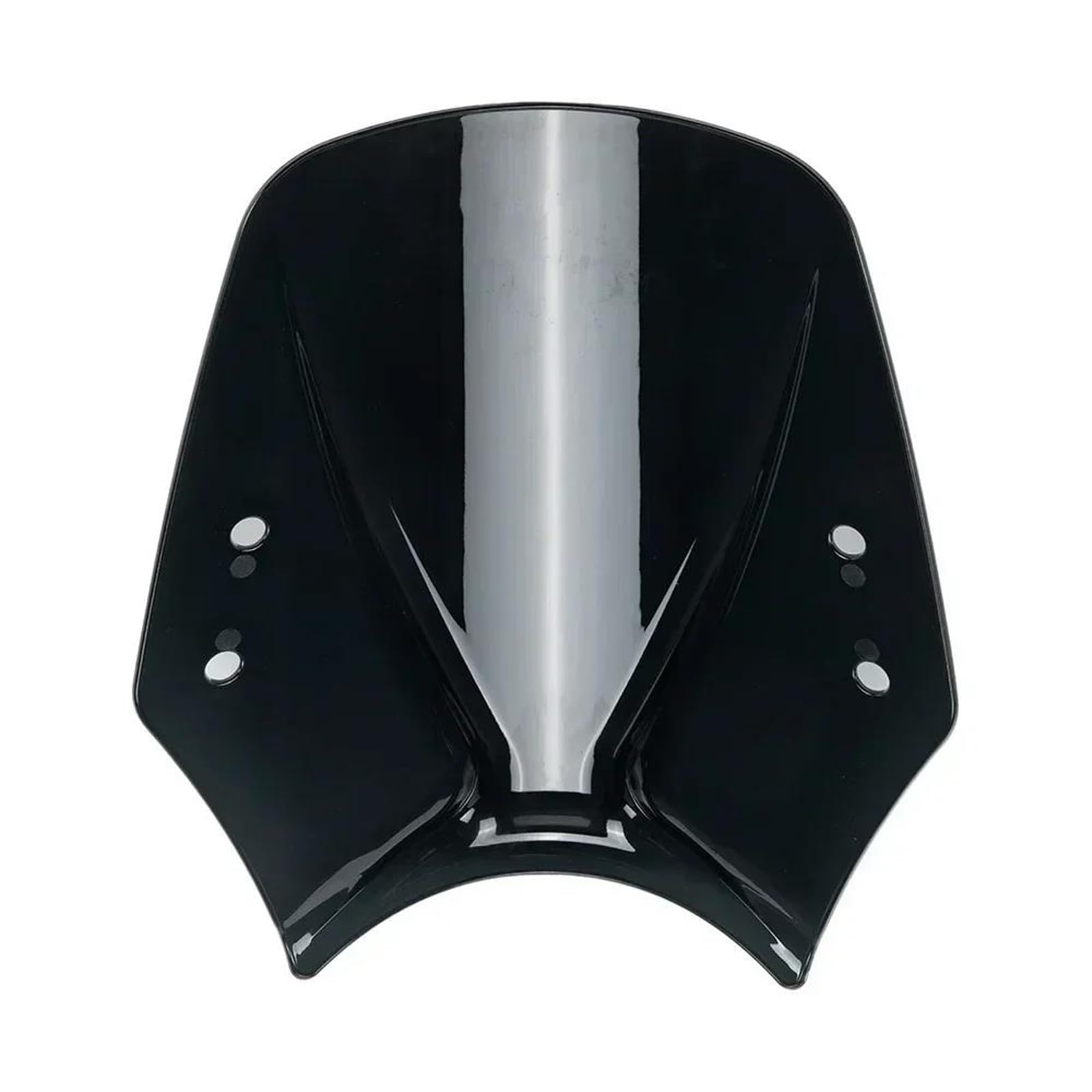 KKMNAIF Windschutzscheibe für Motorräder Motorrad Windschutzscheibe Windschutzscheibe Universal Motorrad Deflektor Zubehör Für Rebel CMX 300 500 1100 Windabweiser-Windschutzscheibe(B Black) von KKMNAIF