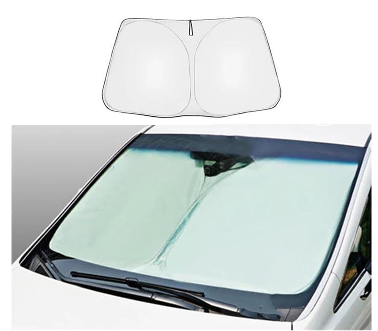 Auto Sonnenschutz für Audi A4 (B7) 2006-2009, Verdunkelung Vorne Hinten Seitenfenster Sonnenblende UV-Schutz Autozubehör,A/Front-normal von KKMVIUC