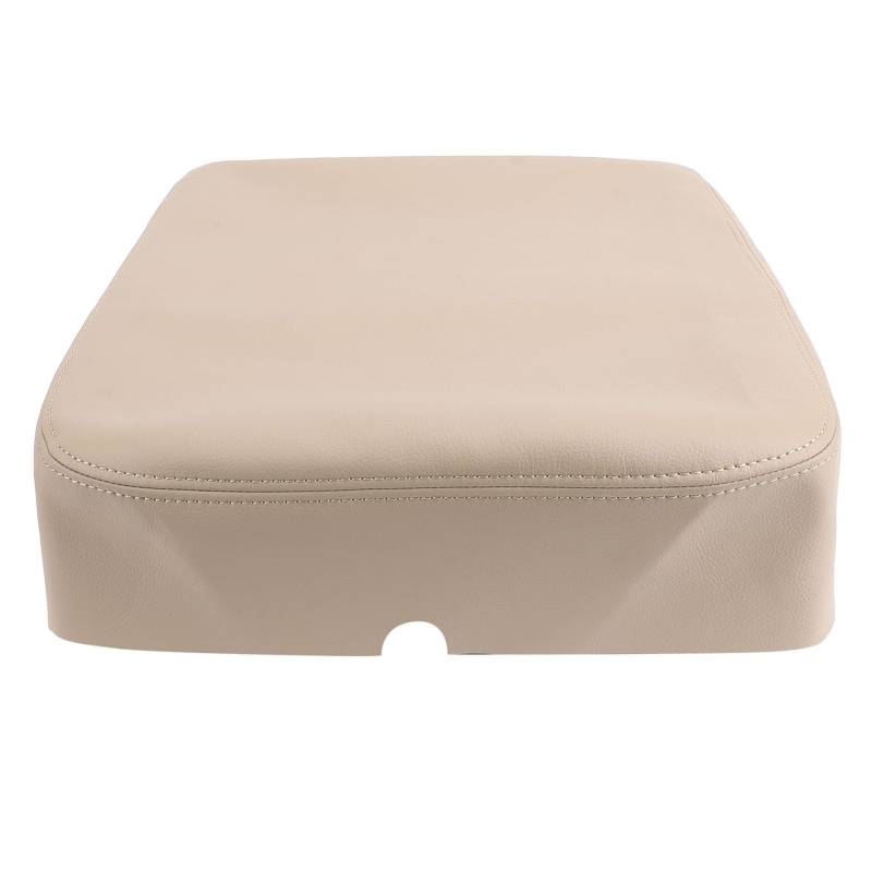 KKPLZZ Auto-Mittelkonsolen-Abdeckung, Mikrofaser-Pu-Leder, Wasserabweisend, Bequem, Kratzfest, Auto-Armlehnenschutz-Abdeckung (Beige) von KKPLZZ