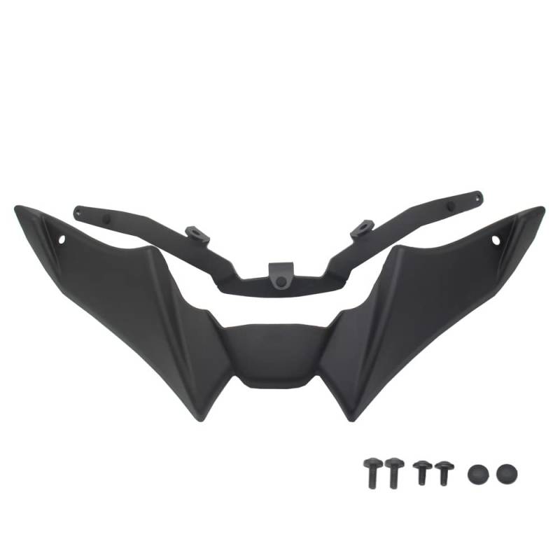 KKnoon Motorrad Naked Frontspoiler Winglet Aerodynamisches Wing Kit Spoiler Motorrad Modifiziertes Zubehör Ersatz für MT09 von KKnoon