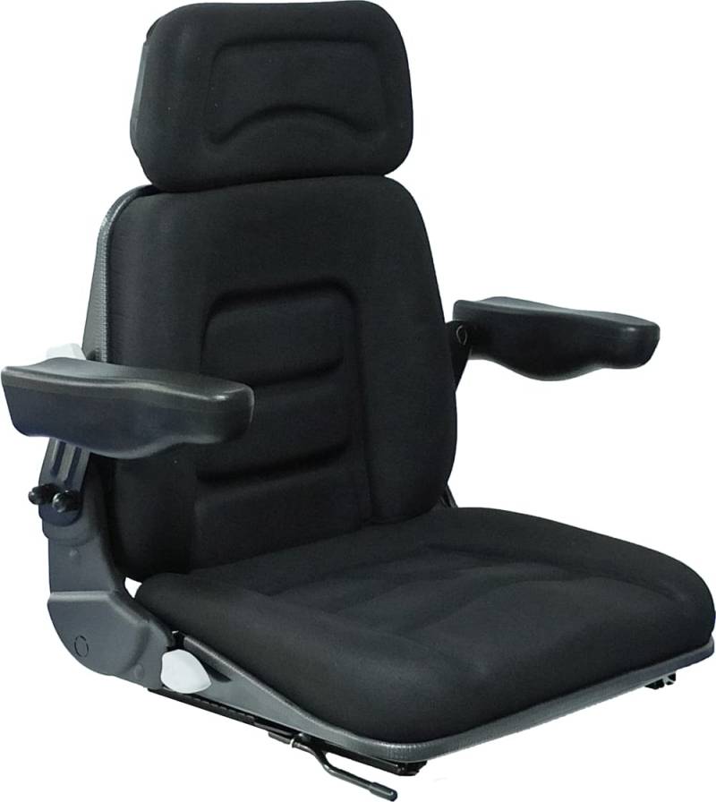 KlaraSeats Schleppersitz Hofladersitz S 85/90AR Stoff Schwarz von KLARA SEATS