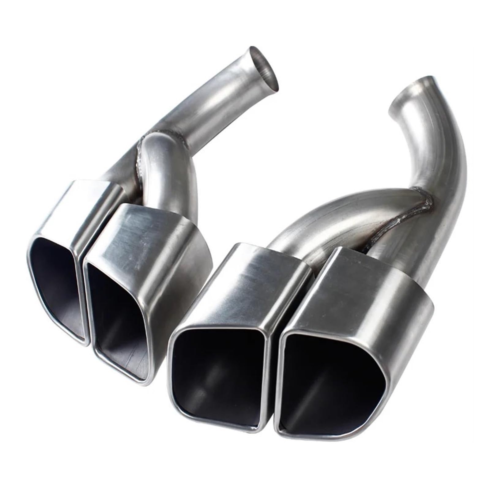 Auspuff Endrohr Auto Zubehör Hinten Auspuff Tipp Rohr Air Outlet Vent Für P&orsche Für Cayenne V6 2015 2016 2017 Auspuff Endrohr Exhaust End Pipe von KLAUER