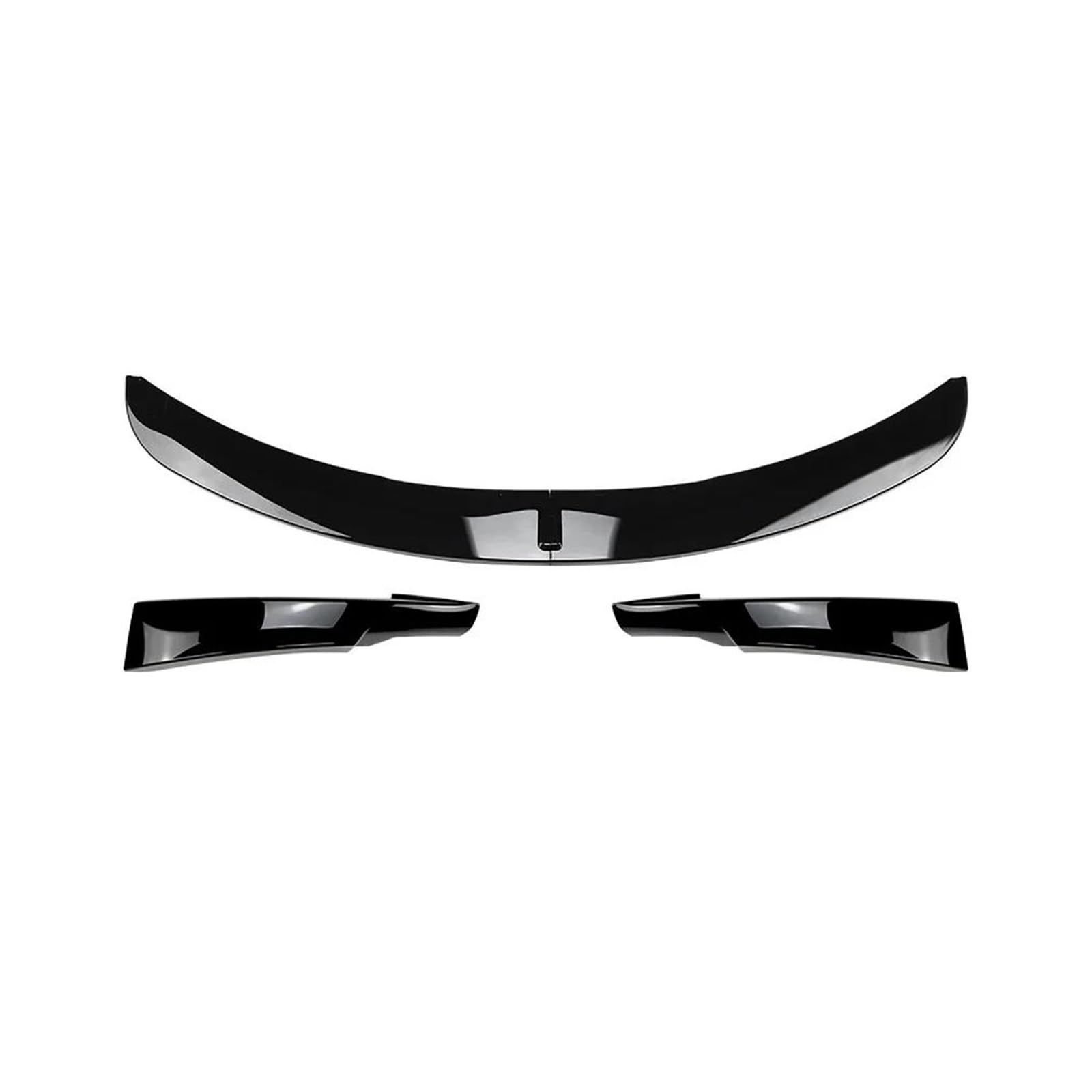 Auto Frontspoiler Auto Front Lip Splitter Diffusor Body Kits Für B&MW 3 Serie E90 E91 LCI Sport 2009-2012 Spoiler Stoßstange Schutzfolie(Gloss Black Set) von KLAUER