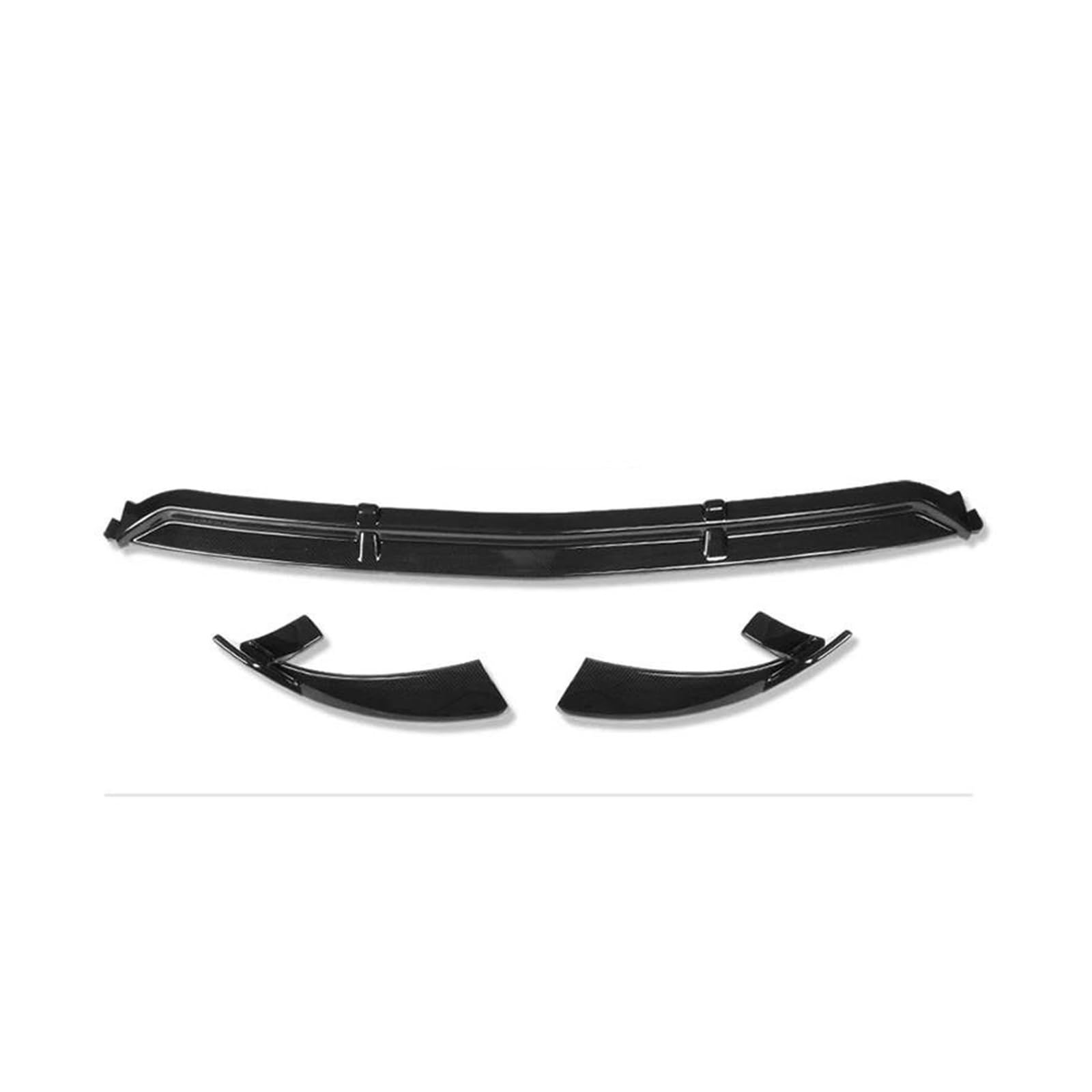 Auto Frontspoiler Frontschürze Lip Spoiler Splitter Diffusor Für Mercedes Für Benz GLC X253 W253 C253 Für Coupe GLC200 GLC260 GLC300 2016-2019(Carbon Pattern) von KLAUER