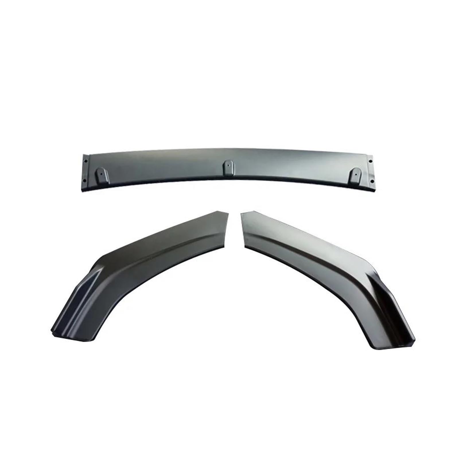 Auto Frontspoiler Frontschürze Spoiler Schutz Platte Lip Body Kit Dekorative Streifen Schaufel Für Civic Für Hybrid SI Limousine 2012-2019(Matt Black) von KLAUER