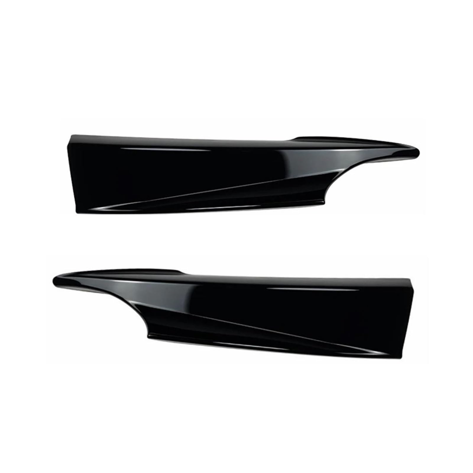 Auto Frontspoiler Für B&MW 3er F34 GT F34 320i 325i 2014-2019 Frontstoßstangenlippe Spoiler Seitenabdeckung Diffusor Splitter Eck-Bodykit(Gloss Black) von KLAUER