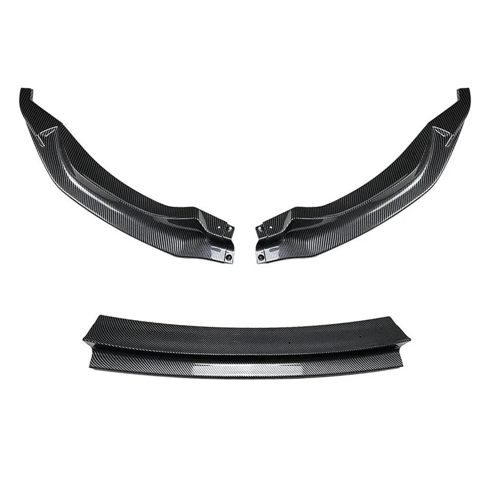 Auto Frontspoiler Für B&MW 3er M3 F80 4er M4 F82 F83 2015-2020 Auto-Frontstoßstange Frontlippe Schaufel Diffusor Spoiler Außen(Carbon Look) von KLAUER