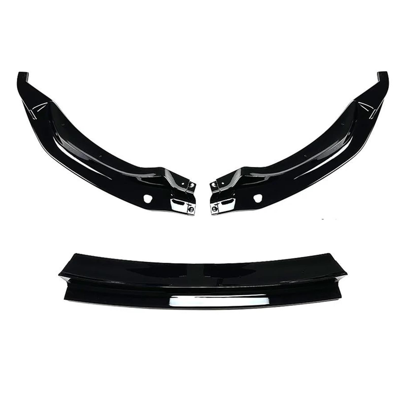 Auto Frontspoiler Für B&MW 3er M3 F80 4er M4 F82 F83 2015-2020 Auto-Frontstoßstange Frontlippe Schaufel Diffusor Spoiler Außen(Gloss Black) von KLAUER