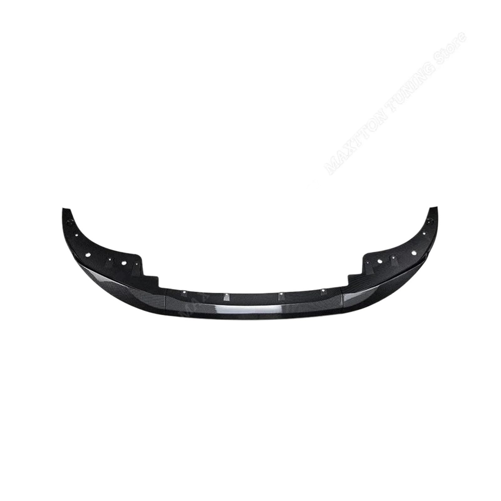 Auto Frontspoiler Für B&MW 4er G22 Coupé G23 Cabrio 2020-2024 Auto-Frontstoßstangenlippe Splitter Spoiler Karosserie Aero Kit Zubehör(Carbon Look) von KLAUER