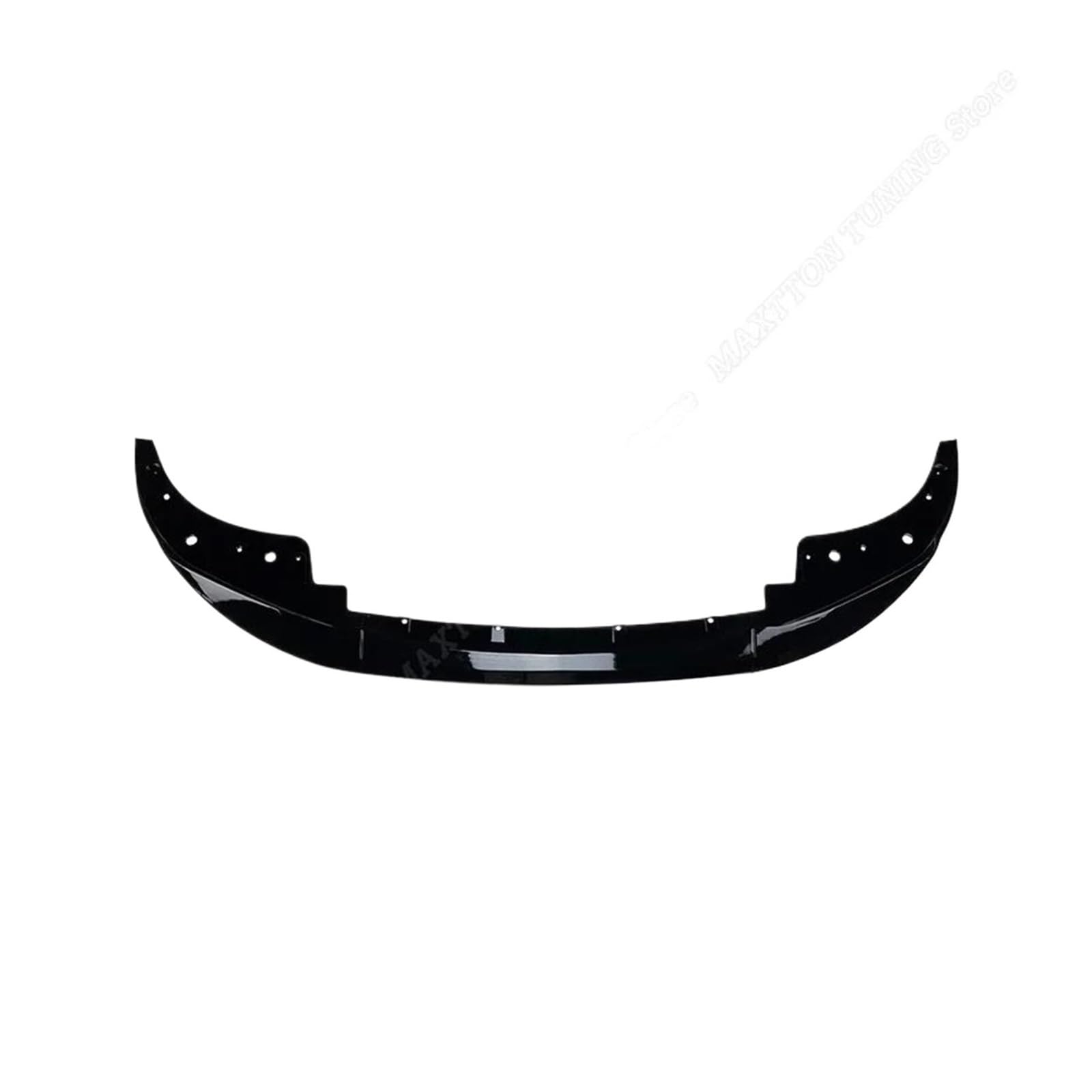 Auto Frontspoiler Für B&MW 4er G22 Coupé G23 Cabrio 2020-2024 Auto-Frontstoßstangenlippe Splitter Spoiler Karosserie Aero Kit Zubehör(Glossy Black) von KLAUER