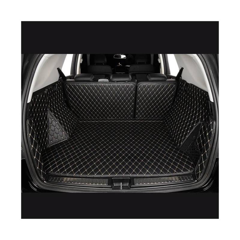 Kofferraummatte Für Mazda CX-60 CX60 2022 2023 Custom Leder Auto Kofferraum Matte wasserdichte Auto Boot Liner Innen Teile Kofferraumwanne (Color : 3) von KLAUER