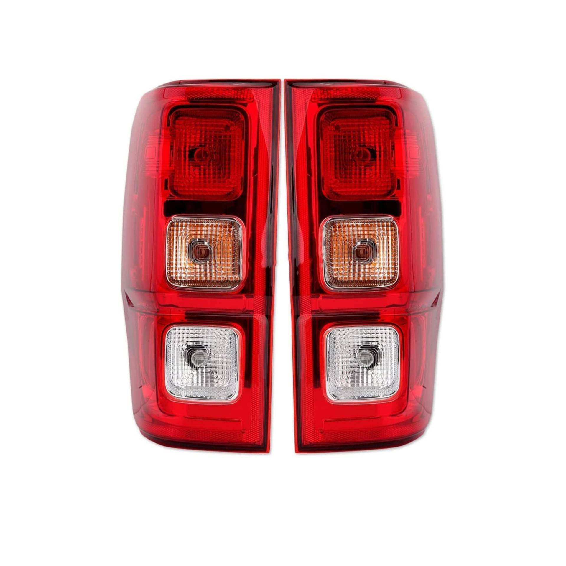 Auto Rücklicht-Komplettsets für Ford Ranger 2019-2022,Auto Rücklicht Komplettset, Auto Rücklicht Montage Ersatz Rücklichter Heckleuchten Set,A/Pair von KLFDT