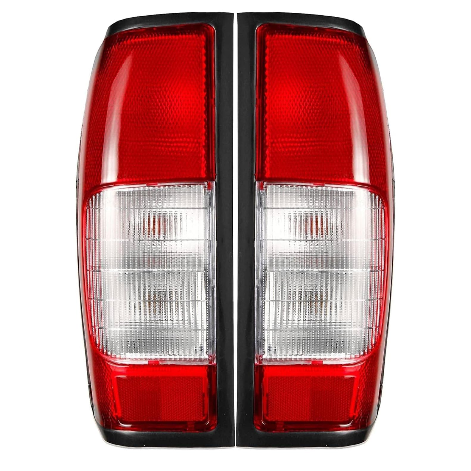 KLFDT Auto Rücklicht-Komplettsets für Nissan NAVARA NP300 D22 1998-2004,Auto Rücklicht Komplettset, Auto Rücklicht Montage Ersatz Rücklichter Heckleuchten Set,A/Pair von KLFDT