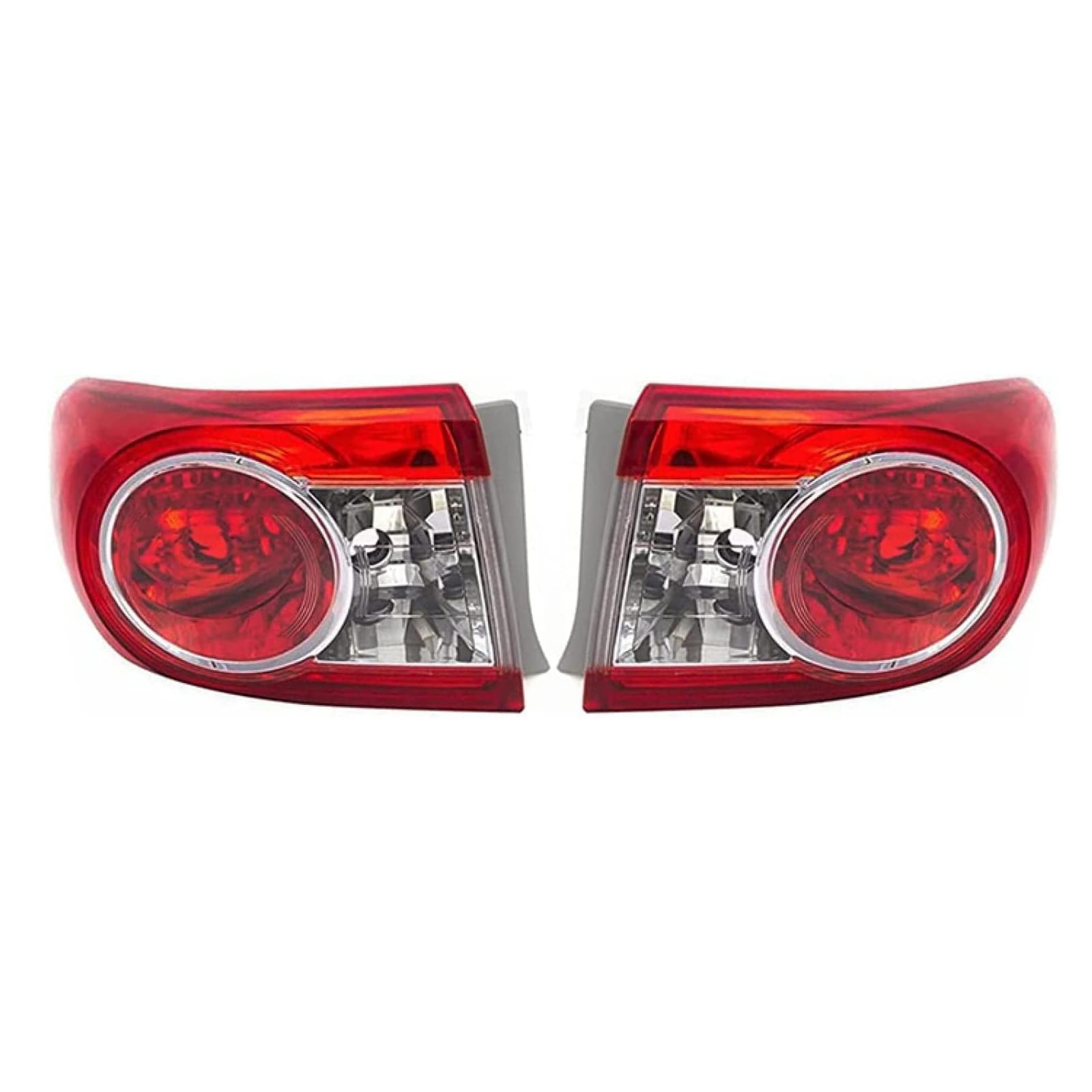 KLFDT Auto Rücklicht-Komplettsets für Toyota Corolla 2011-2013,Auto Rücklicht Komplettset, Auto Rücklicht Montage Ersatz Rücklichter Heckleuchten Set,A/Left von KLFDT