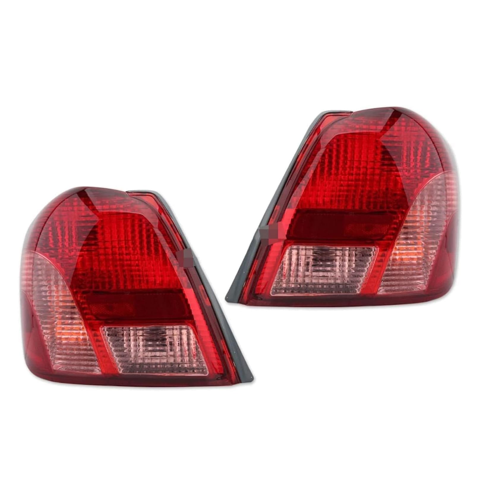 KLFDT Auto Rücklicht-Komplettsets für Toyota Echo 2000-2002,Auto Rücklicht Komplettset, Auto Rücklicht Montage Ersatz Rücklichter Heckleuchten Set,A/Left von KLFDT