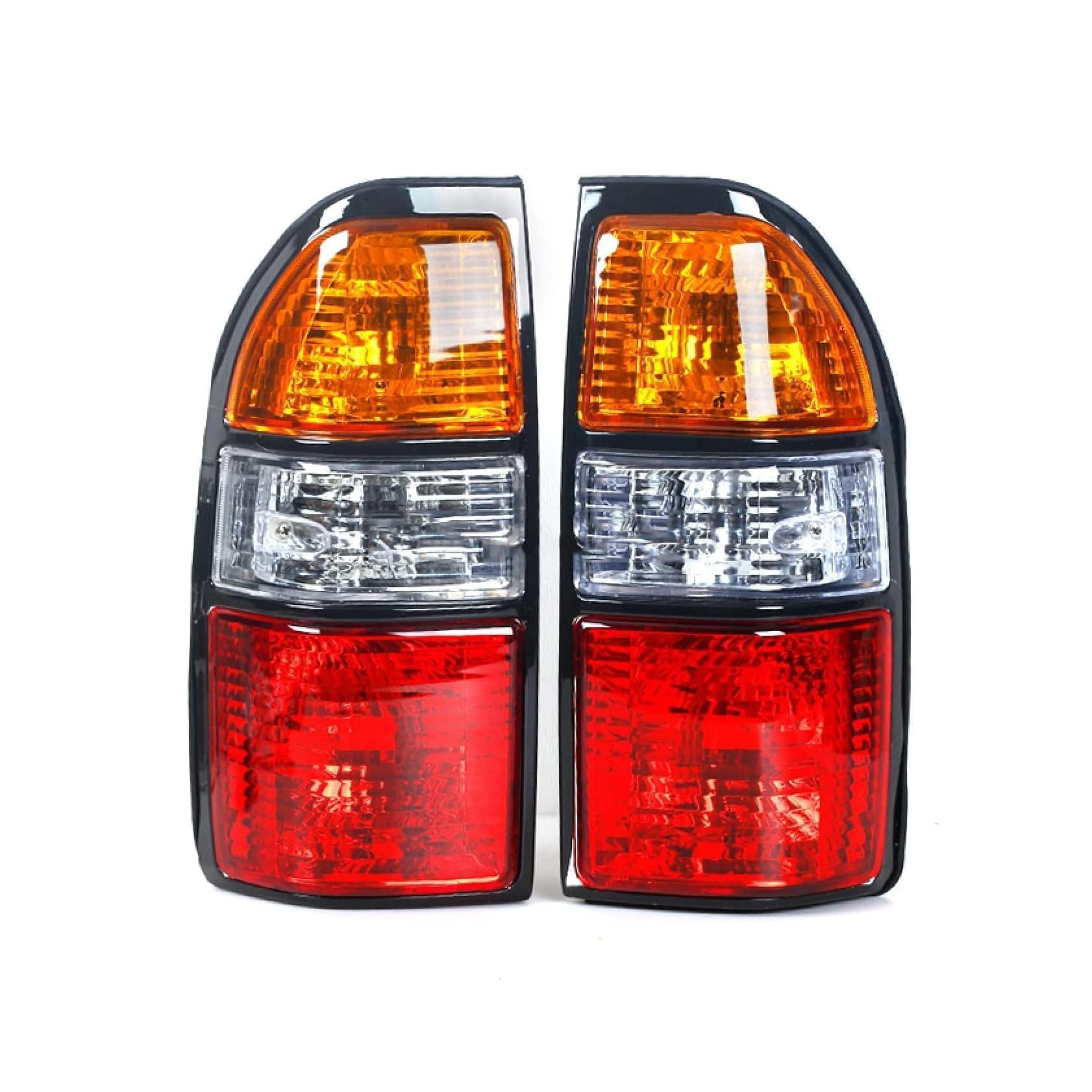 KLFDT Auto Rücklicht-Komplettsets für Toyota Prado FJ90 LC90 3400/2700 1998-2002,Auto Rücklicht Komplettset, Auto Rücklicht Montage Ersatz Rücklichter Heckleuchten Set,A/Left von KLFDT