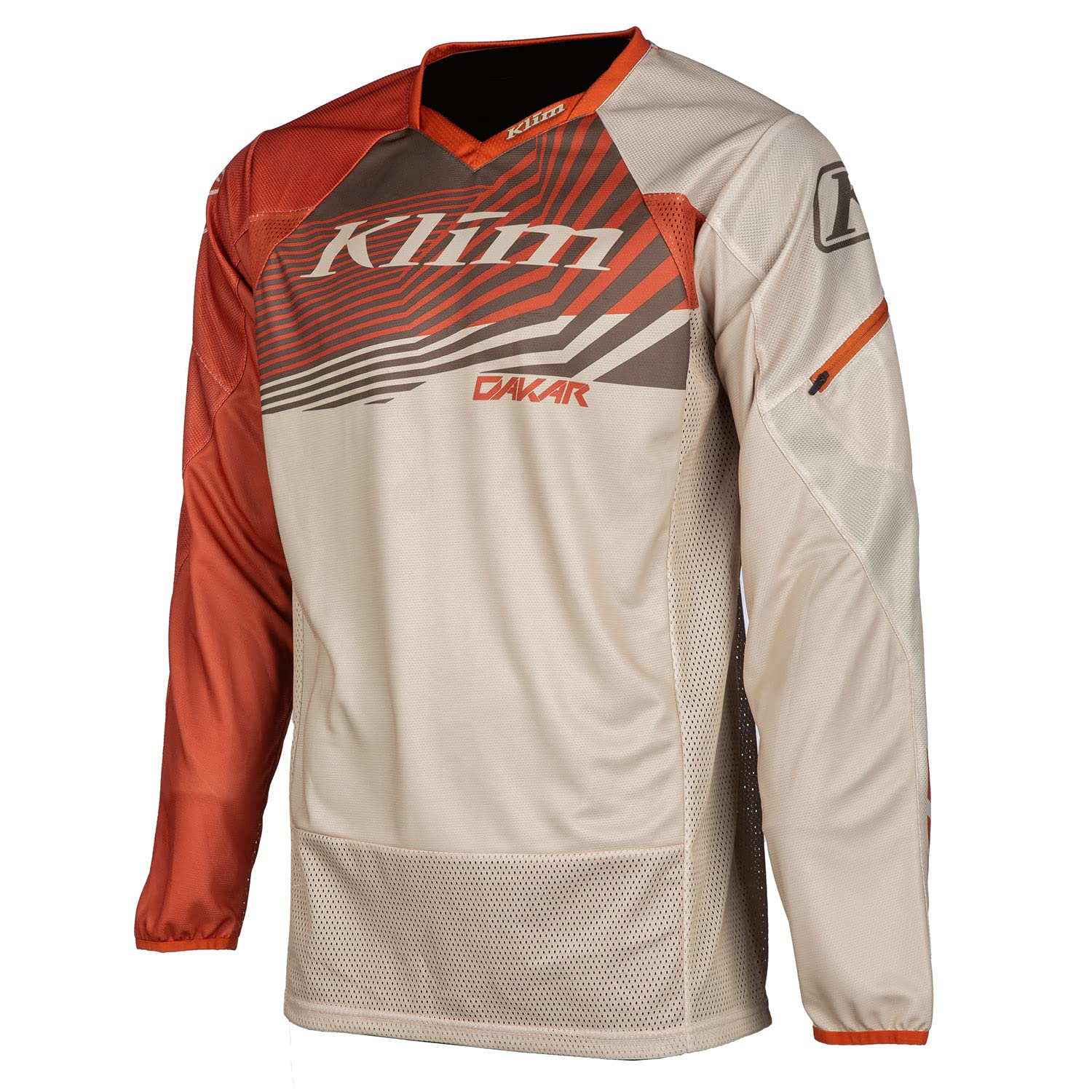 KLIM Dakar 2023 Motocross Jersey, braun, M von KLIM