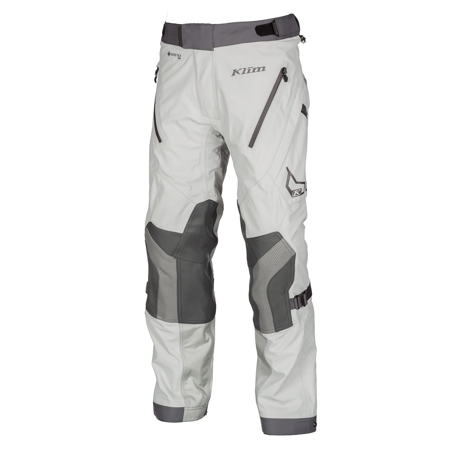 KLIM Kodiak Motorrad Textilhose, grau, 54 von KLIM