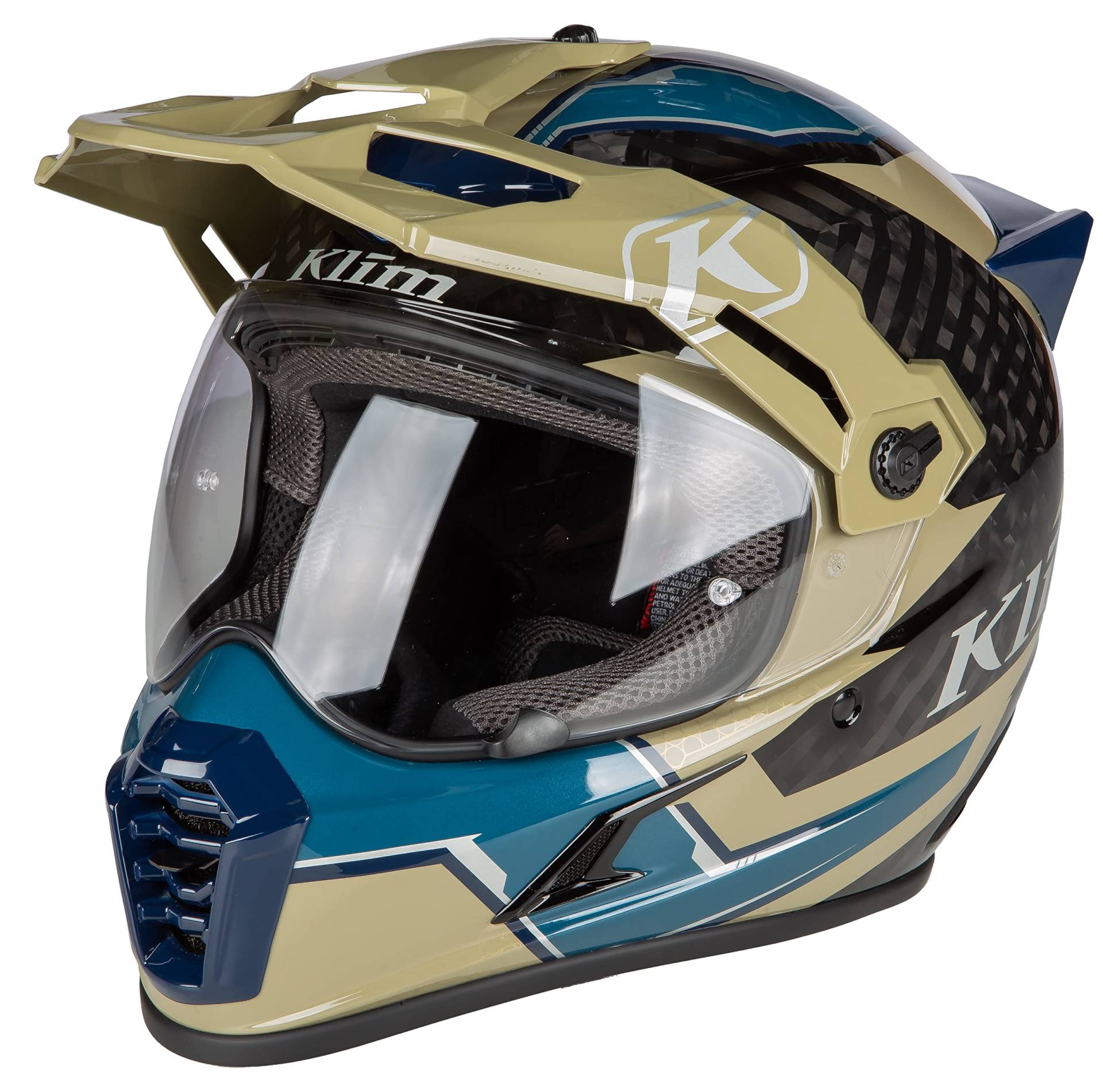 Klim Krios Pro Ventura Motocross Helm, schwarz/braun, M (57/58) von KLIM