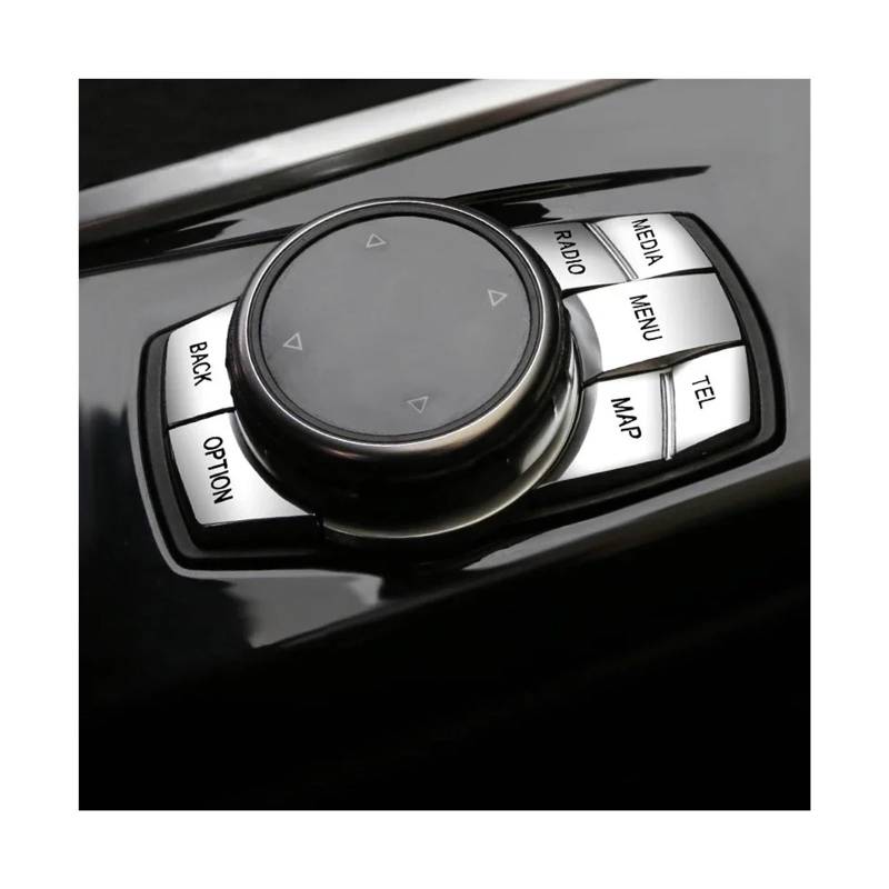 Auto Schalter Für Elektrische Fensterheber For F10 F07 F06 F12 F13 F01 F02 F20 F30 F32 Accessories Chrome ABS Car Interior Buttons Sequins Decoration Cover Trim Decals Fensterheber Schalter(Style J-2) von KLKWSFGFZK