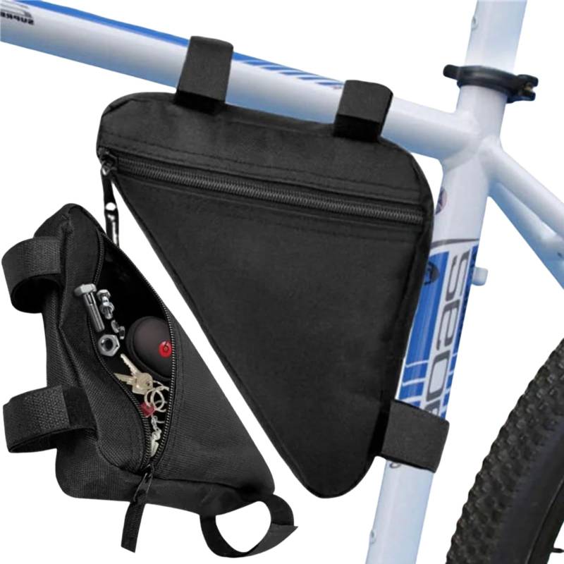 KLLJ Rahmentasche Dreieckstasche,Radtaschen Triangle Bag,Fahrrad Triangeltasche,Fahrrad Dreiecktasche,Fahrrad Triangeltasche,Fahrradtasche für MTB,Rennräder Wasserabweisende Werkzeugtasche von KLLJ