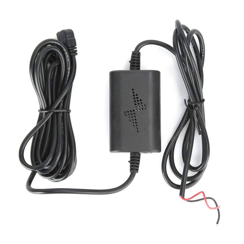 KLLJRFW Auto-Hardwire-Kit, 12 V, 24 V bis 5 V, 2,5 A, Mini-USB mit kontinuierlicher Überwachung für Dash-Kamera und Parkmonitor von KLLJRFW