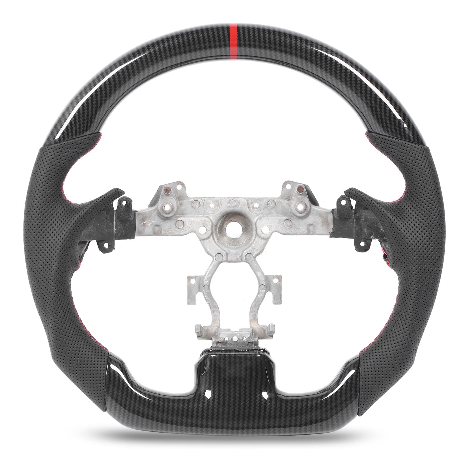 KLLJRFW Car Steering Wheel Hydro Dip Carbon Fiber Look Steering Wheel Stylish Ergonomic Steering Wheel Replacement for Infiniti G35 G37 G25 Q40 QX50 von KLLJRFW