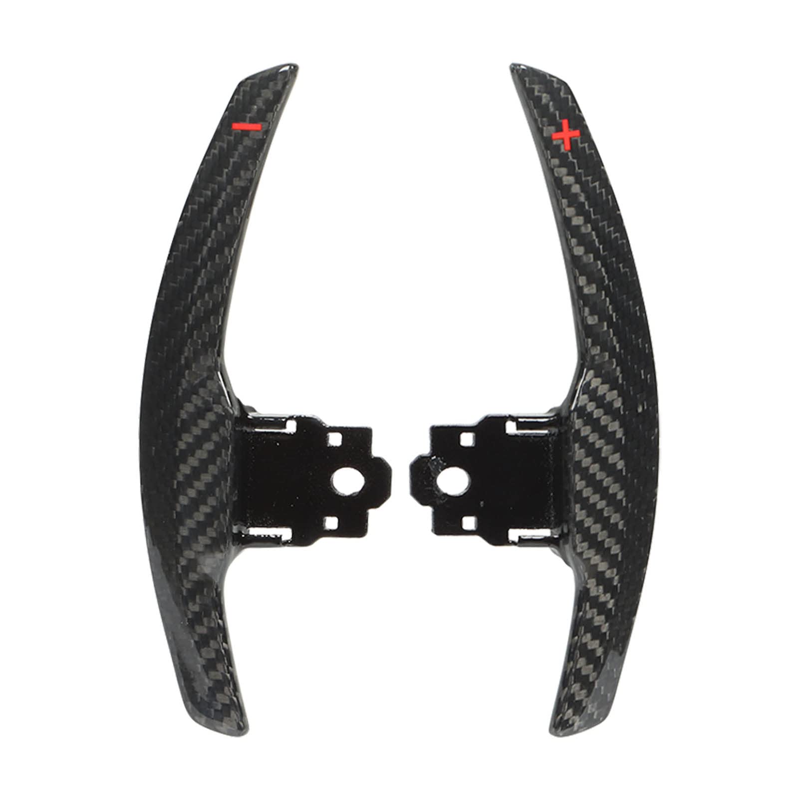 KLLJRFW Extension Dry Carbon Fiber Competition Paddle Shifters Set Paddle Shifter Extension Carbon Fiber Autozubehör Ersatz für F-Chassis F20 F22 F30 F M2 M3 M4 M5 von KLLJRFW