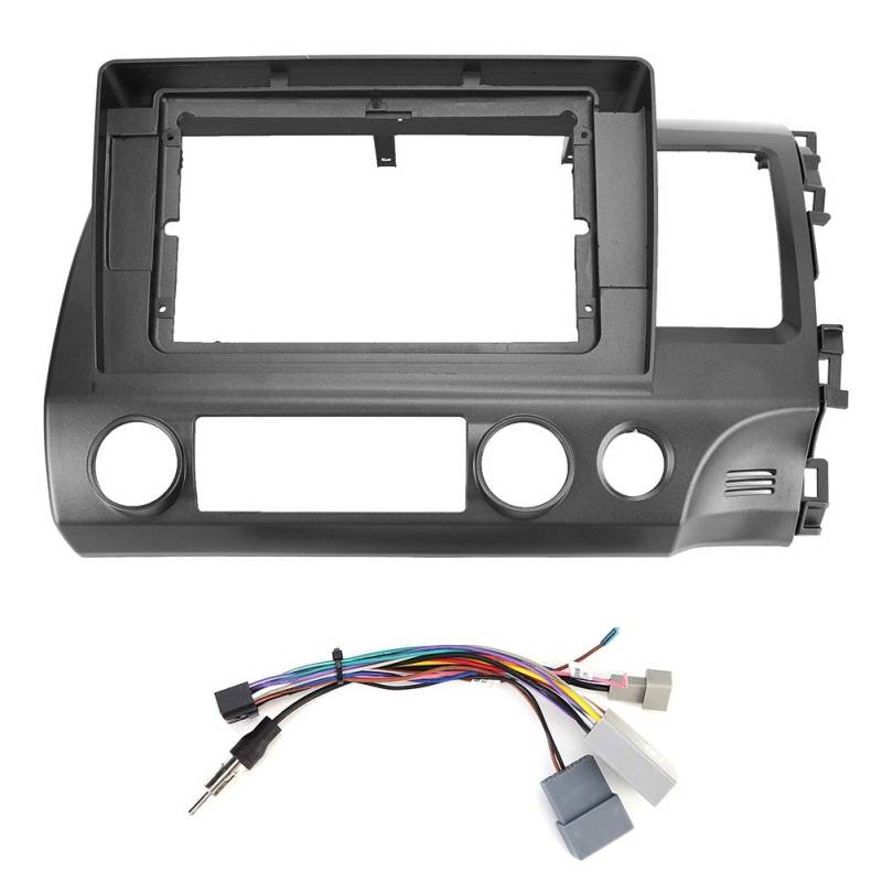 KLLJRFW GPS-Navigator-Panel-Verkleidung, rechte Antriebsabdeckung, kompatibel mit Hon da Ci vic 2006, leichtes, kratzfestes Design für 10,1-Zoll-Navigationsbildschirm von KLLJRFW