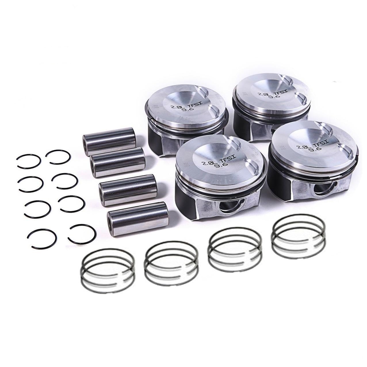 4 SETS Motor Φ21mm Kolben & Ringe 82,5mm STD Set for 2,0TSI 2,0TFSI DOHC 16V EA888 von KLNUPDDX