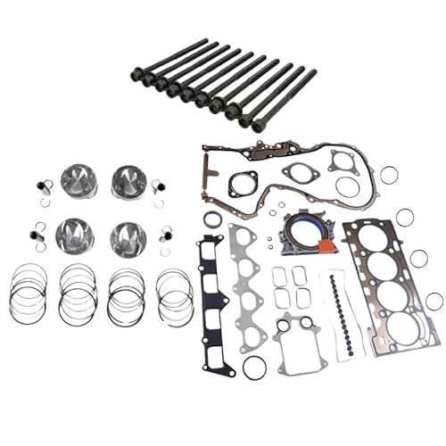 Kolbenringe, Dichtungen, Zylinderkopfschrauben, Motorrekonstruktionssatz for 1.4TSI EA111 von KLNUPDDX