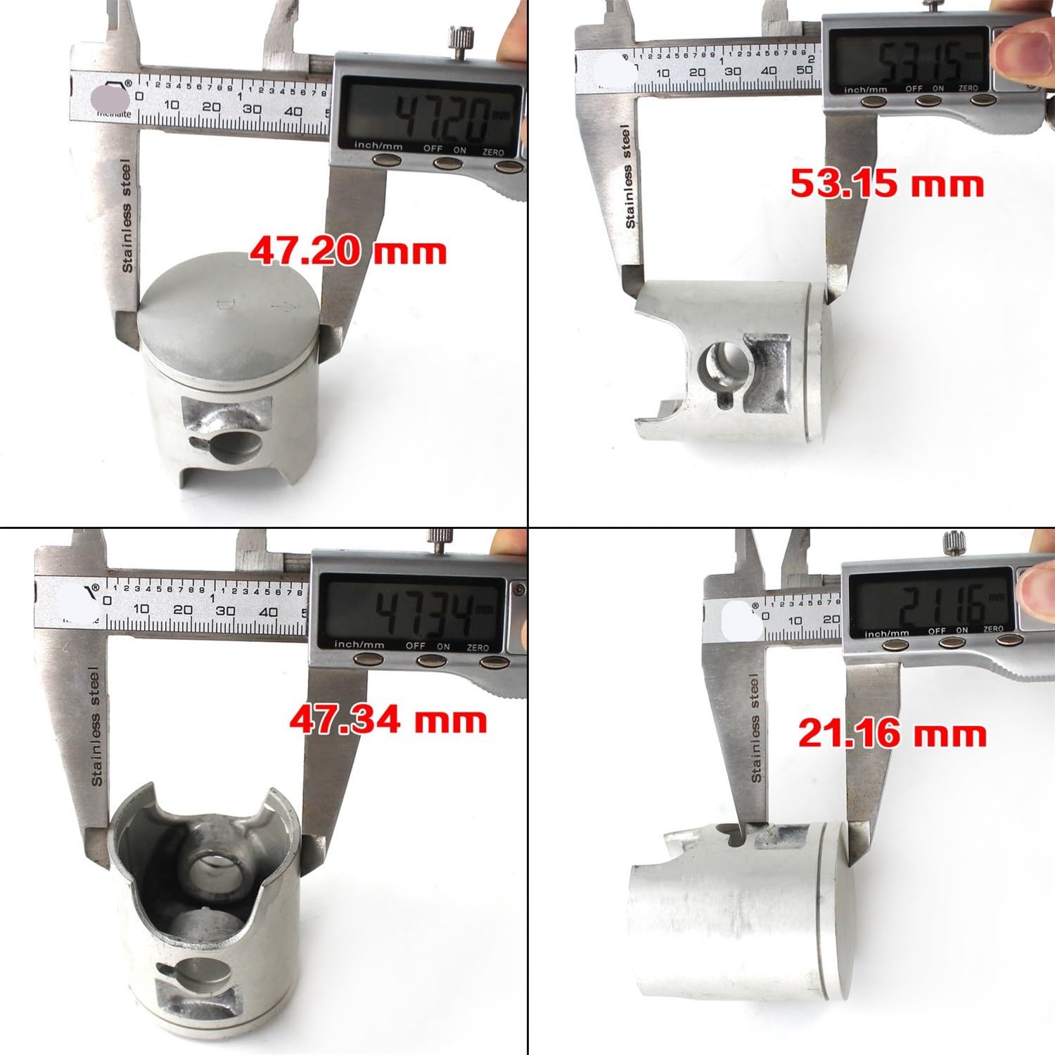 Zylinderkolbenringdichtung for YZ85 2002 2003 2004 2005-2018 Bohrung 47,5 mm von KLNUPDDX