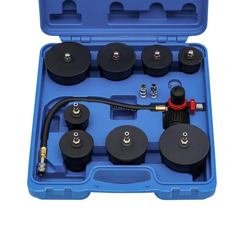 Ladeluftkühler Turbolader Adapter Abdrücken Abdrück Werkzeug Tester Kit 9tlg von KLOOLIVE