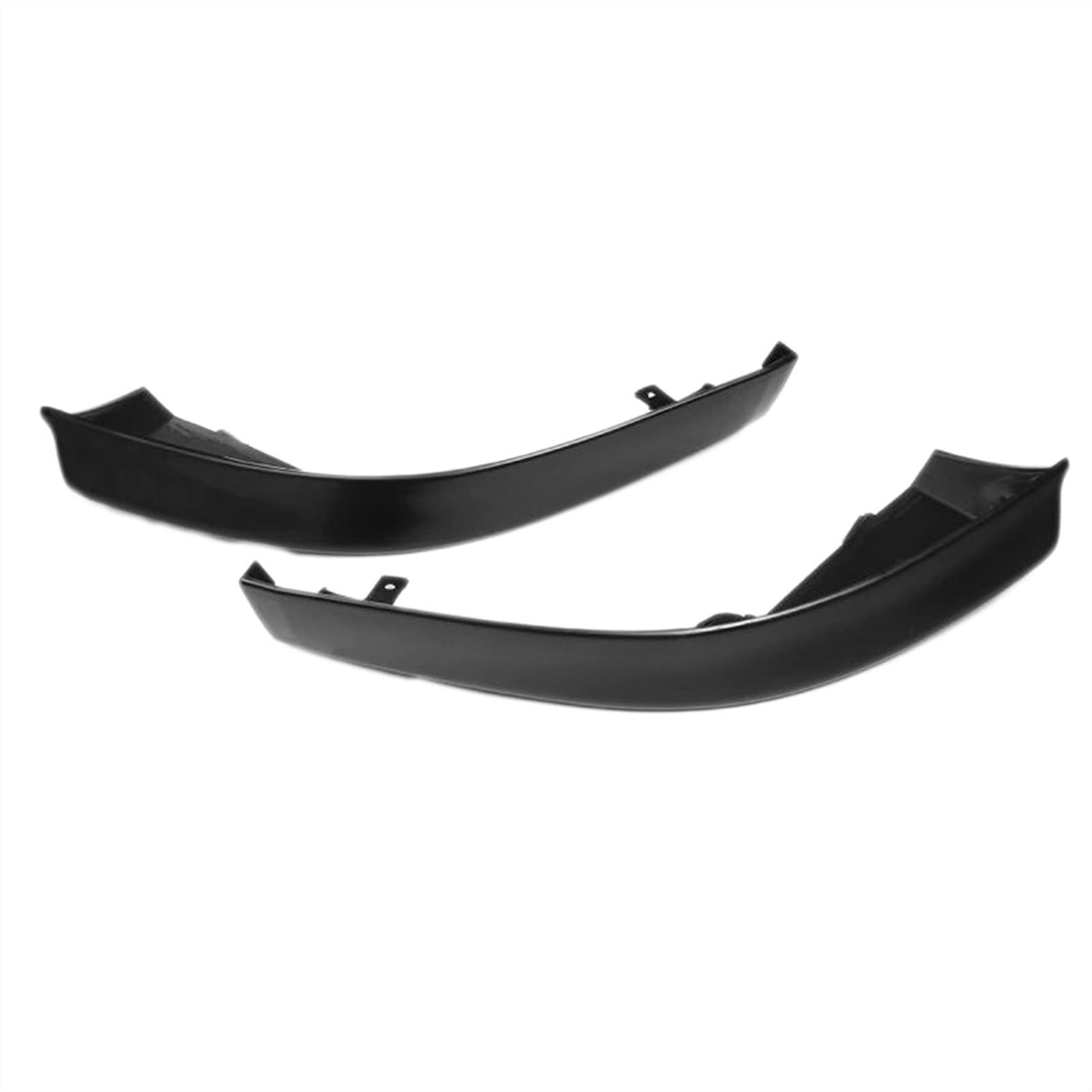 Kofferraumspoiler Auto Frontstoßstange Splitter Lip Spoiler Body Kit Diffusor Schutz Schwarz 2 Stücke Für Mitsubishi Für Lancer 2008-2015 Heckspoiler von KMAGE