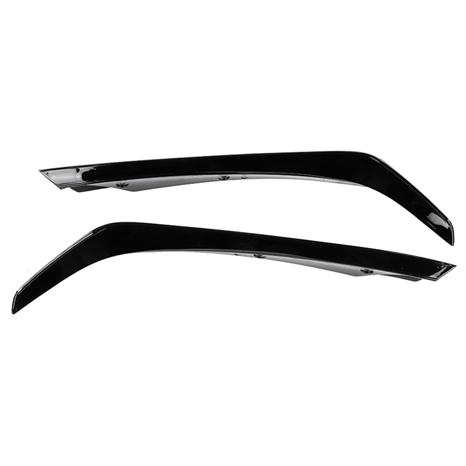 Kofferraumspoiler Front Lower Bumper Side Splitter Spoiler Canard Für Mercedes Für Benz W176 A-Klasse A180 A200 A220 A250 AMG A45 2016 2017 2018 Heckspoiler von KMAGE