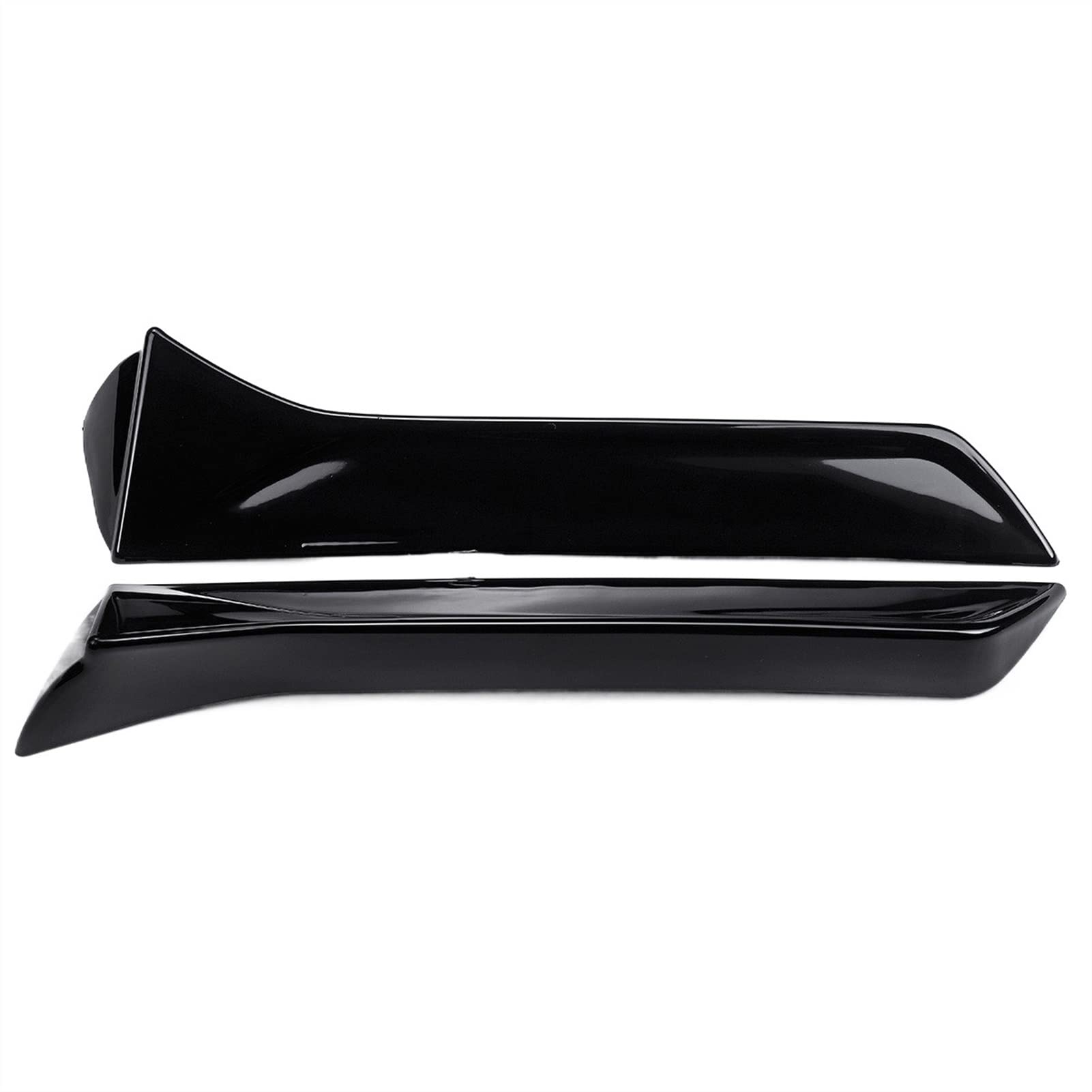 Kofferraumspoiler Für SEAT LEON 5F FR Mk3 MK3.5 2013-2021 Glänzend Schwarz/Kohlefaser-Optik Auto Heckseitenspoiler Flügel Heckspoilerlippe Heckspoiler(Glossy Black) von KMAGE