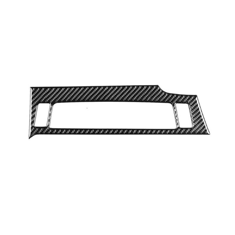 KMLONG Aufkleber for die Schalttafel der Zentralsteuerung der Klimaanlage, passend for Spirior, 2015–2017, Kohlefaser-Auto-Innenzubehör, dekorativ Aufkleber für die Luftauslassverkleidung(Black B) von KMLONG