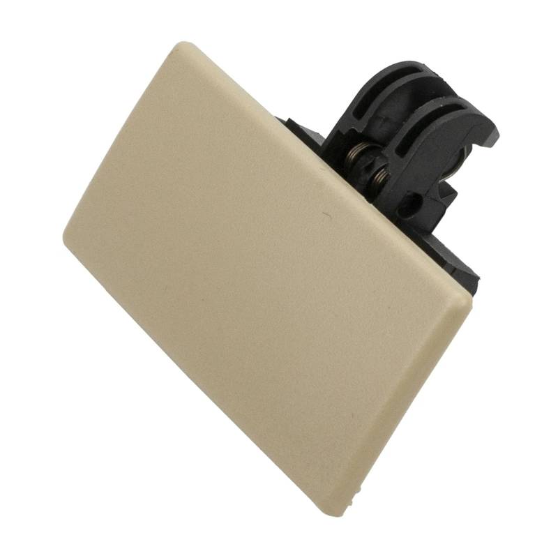 KMLONG Auto-Handschuhfach-Verriegelung, passend for Ford, F150 F250 F350 Edge 2008–2014, Türschloss-Deckelgriff, Beige Schwarz sicheres Handschuhfachschloss(Beige) von KMLONG