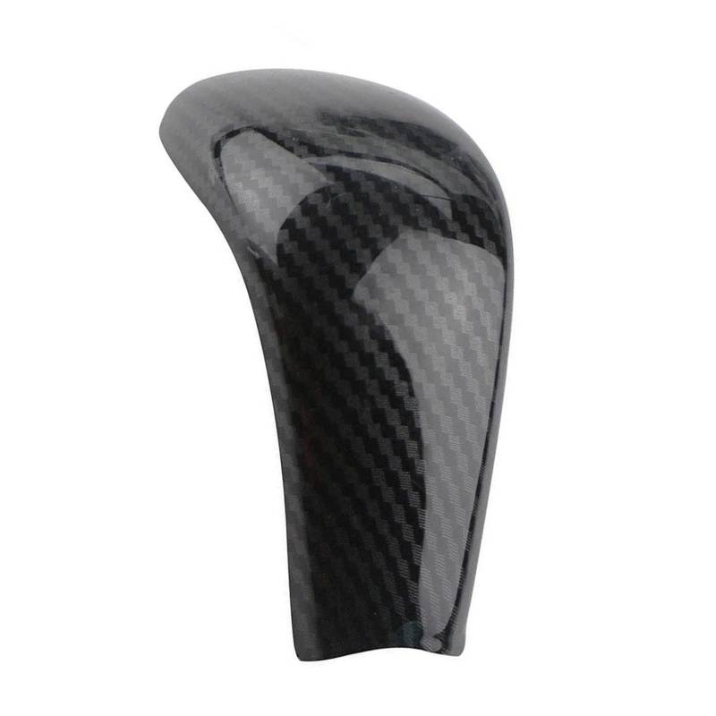 KMLONG Auto-Schaltknauf-Abdeckungsverkleidung, passend for Nissan, Rogue X-Trail 2014–2016, ABS-Handball-Aufkleber Schaltknaufschutz(Carbon Fiber) von KMLONG