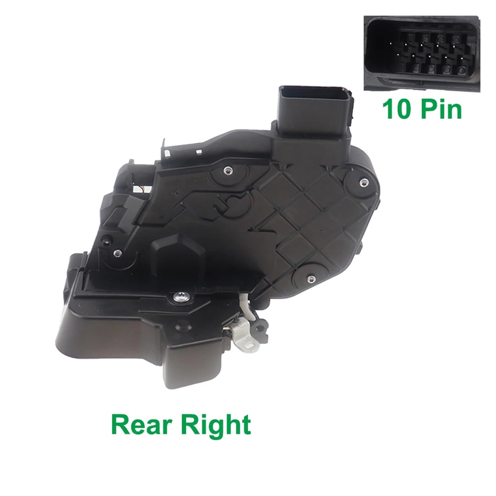 KMLONG Autotürschloss-Aktuator-Verriegelungsmotor, passend for Range Rover, Evoque, Jaguar, Land Rover, Discovey, Freelander LR011277 LR011302 LR011275 Kofferraumverriegelungsmechanismus(Rear Right) von KMLONG