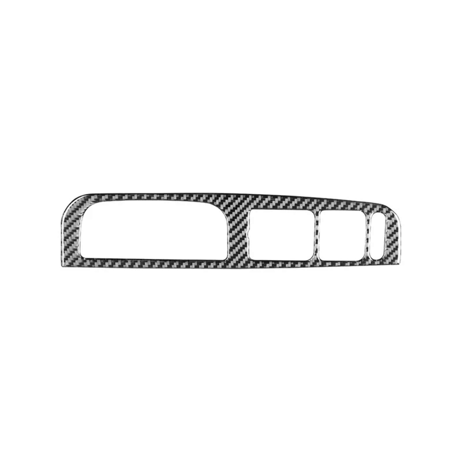 KMLONG Fensterheber-Bedienfeldverkleidung, passend for VW, passend for Golf, 4 Jetta Bora MK4 R32 GTI 1999–2004, Zubehör, Kohlefaser-Auto-Innenraumabdeckung Dekorativer Aufkleber für die Innengriffver von KMLONG