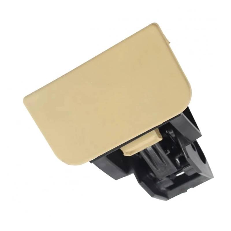 KMLONG Handschuhfachverriegelung, passend for Volkswagen, passend for Polo, 2005–2009 6Q0857131C 6Q0857131D Griff schwarz beige Farbe sicheres Handschuhfachschloss(Beige) von KMLONG